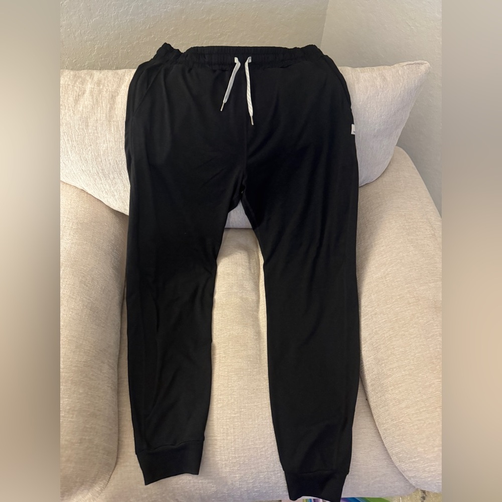 Vuori performance Black/charcoal Jogger Pants